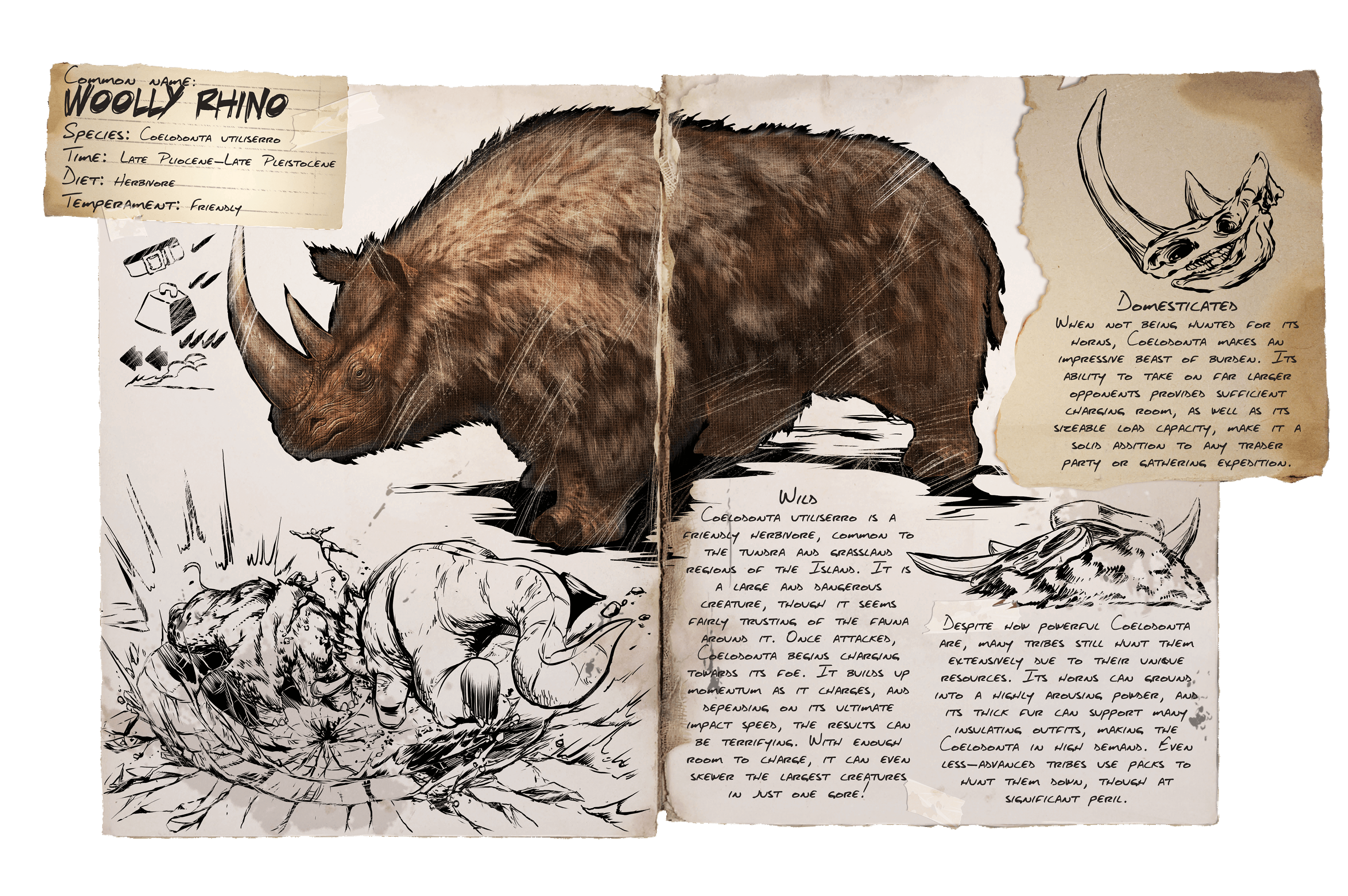 Woolly Rhino
